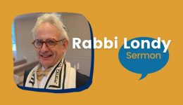 Rabbi Alan Londy Sermon