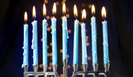 Hanukkah Lighting (2)